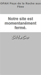 Mobile Screenshot of opah-cc-rocheauxfeesfr.sitego.fr