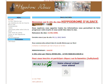 Tablet Screenshot of hippodromealsace.sitego.fr