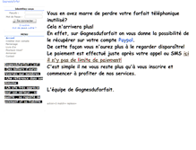 Tablet Screenshot of gagnesduforfait.sitego.fr