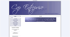 Desktop Screenshot of capentreprise.sitego.fr