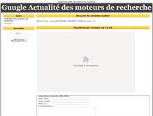 Tablet Screenshot of guugle.sitego.fr