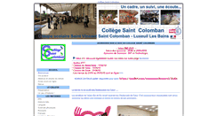 Desktop Screenshot of collegecolomban.sitego.fr