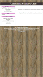 Mobile Screenshot of californiacountryclub.sitego.fr