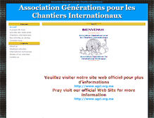 Tablet Screenshot of agci-ozte.sitego.fr