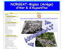Tablet Screenshot of norgeat-miglos.sitego.fr