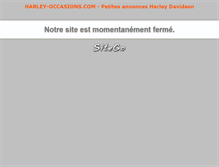 Tablet Screenshot of harley-usa-occasions.sitego.fr